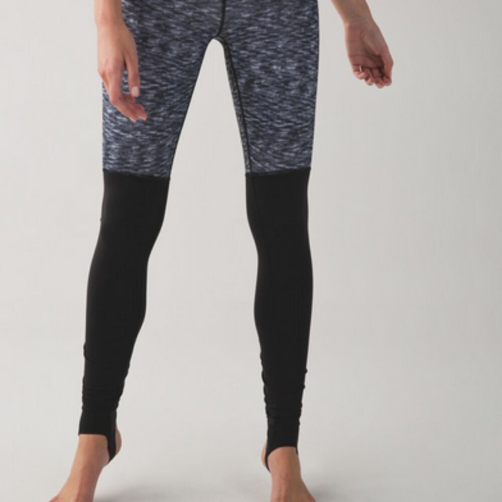Lululemon Wunder Under stirrup leggings, 4Tall